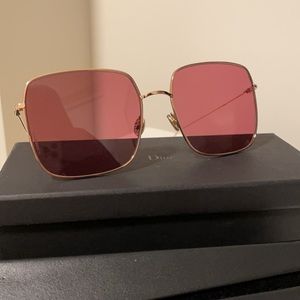 Women’s Dior Pink Lens Shades
